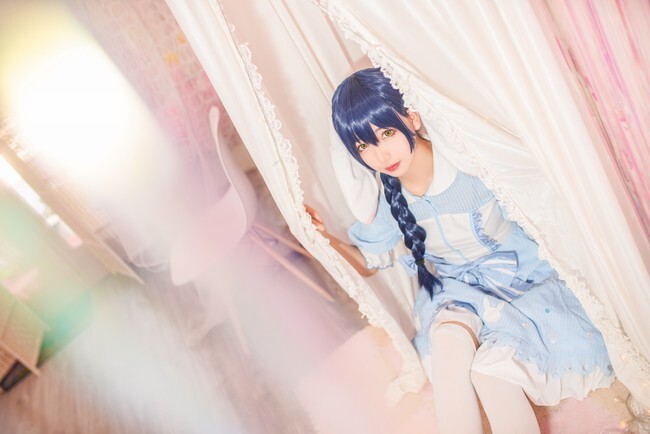 cos:三月兔海未,"到下午茶时间了呢!"__凤凰网