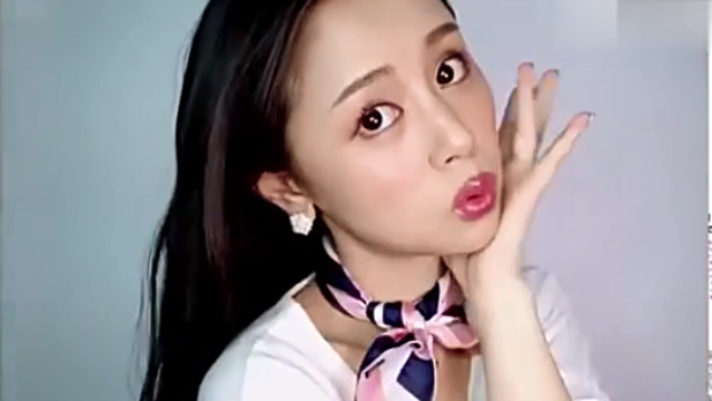 "小妖精"石原里美仿妆,通透感的日常简单蜜桃妆容分享.