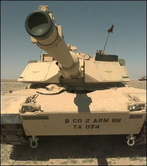 独树一帜的m1a2"艾布拉姆斯"主战坦克__凤凰网