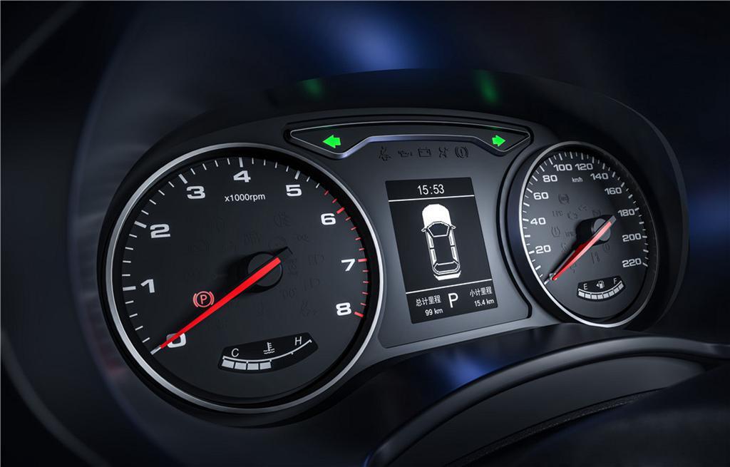 (瑞风s4的组合仪表很大众风范)