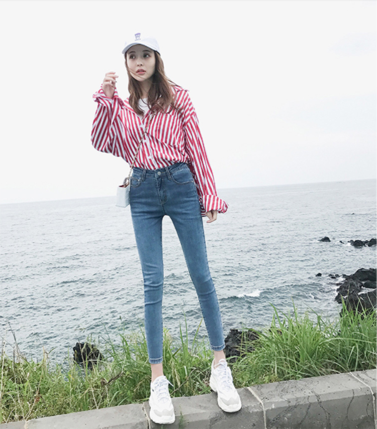 春日女神穿搭:13套时尚百搭的牛仔裤搭配,秀出你的细长直美腿!