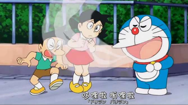 静香满脸兴奋地准备听哆啦a梦唱歌相信我你会后悔的