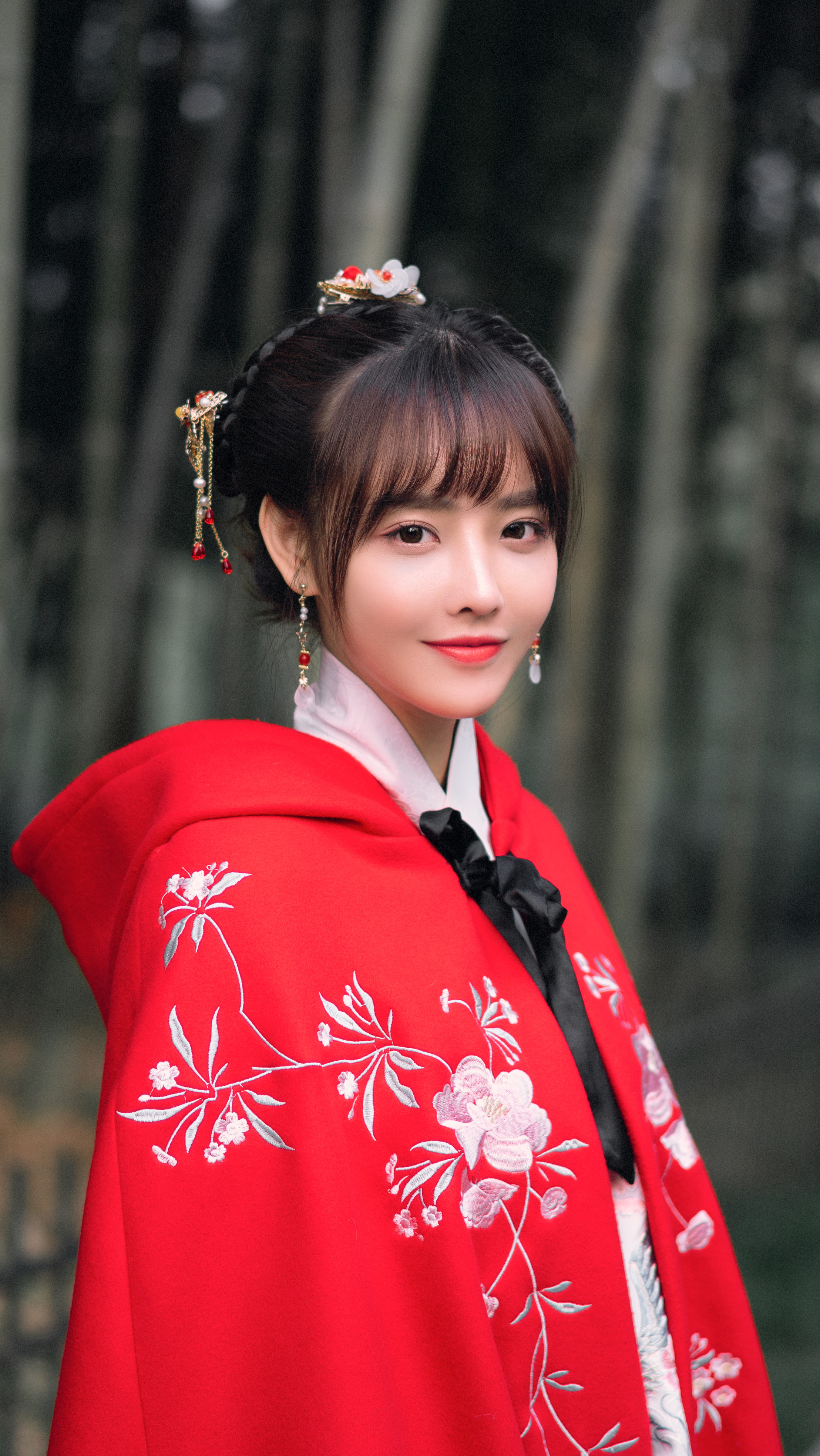 朱容君唯美古风装扮受热捧清甜气质治愈又阳光