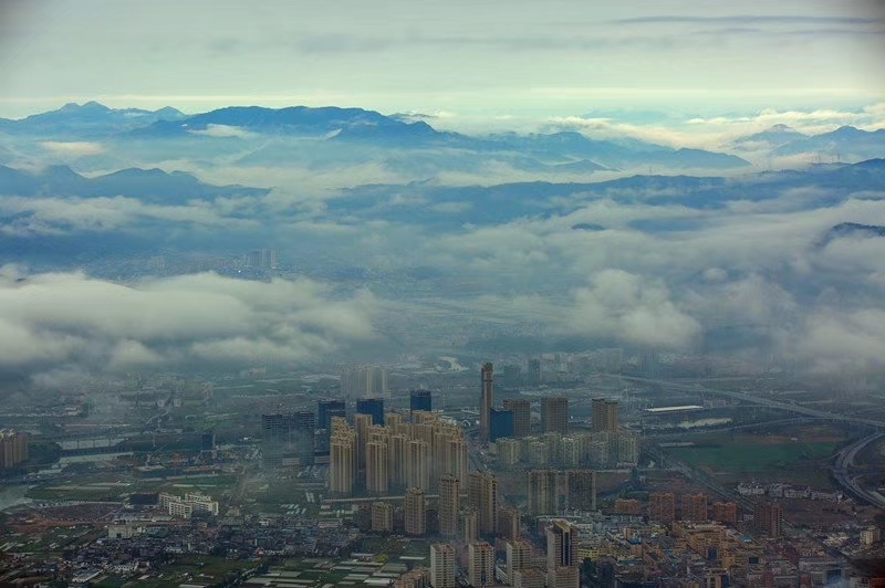 这样的温州原来这样美云雾缭绕令人醉