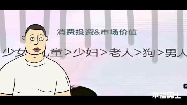 男性消费不如狗