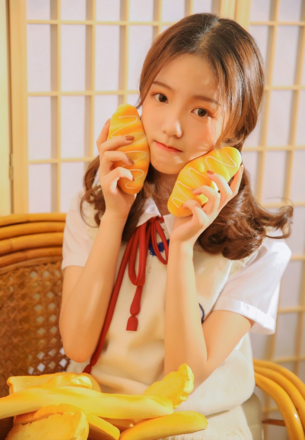 双马尾萝莉学生写真