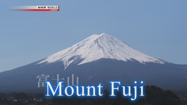 冬日富士山骑行日本英文