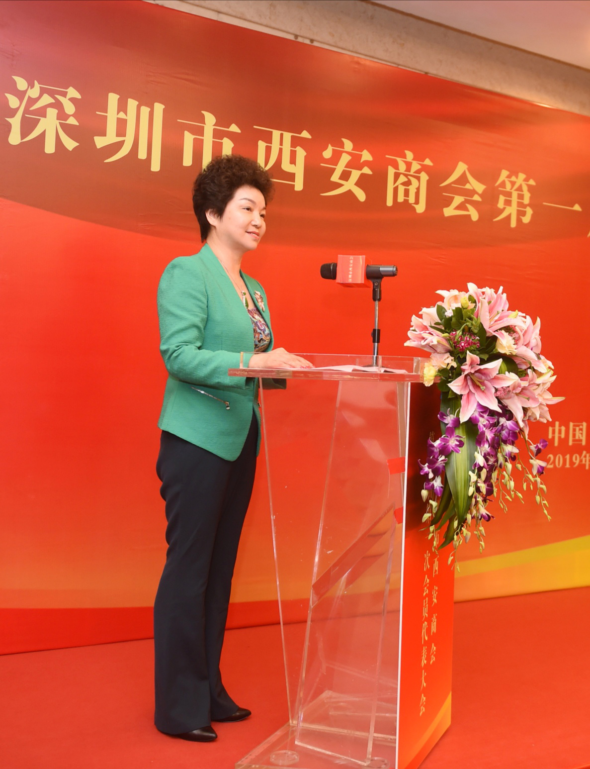 深圳市西安商会第一届会长  陈竽伶