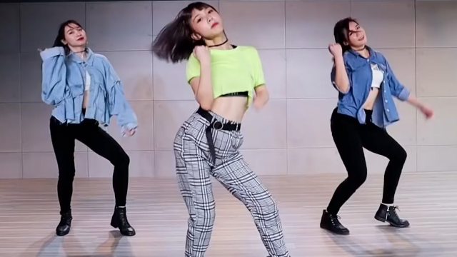 活力少女黄于恩温妮翻跳itzydalladalla