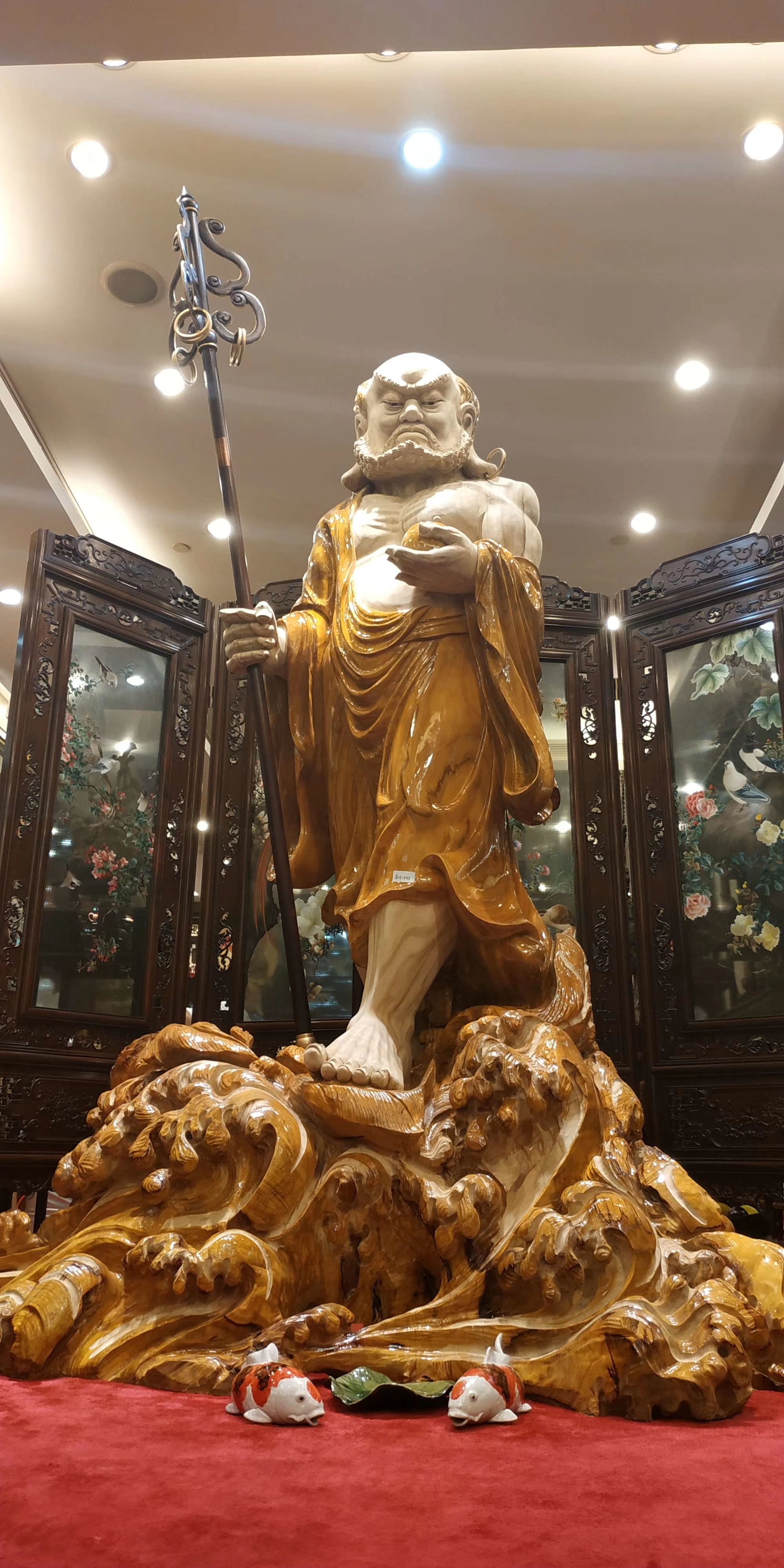 江兴华老师分享达摩塑像