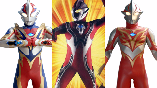 奥特曼中最华丽的4个变身瞬间梦比优斯在空中完成切换