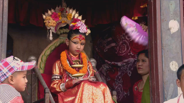 尼泊尔活女神诸神的故事摩根弗里曼英字