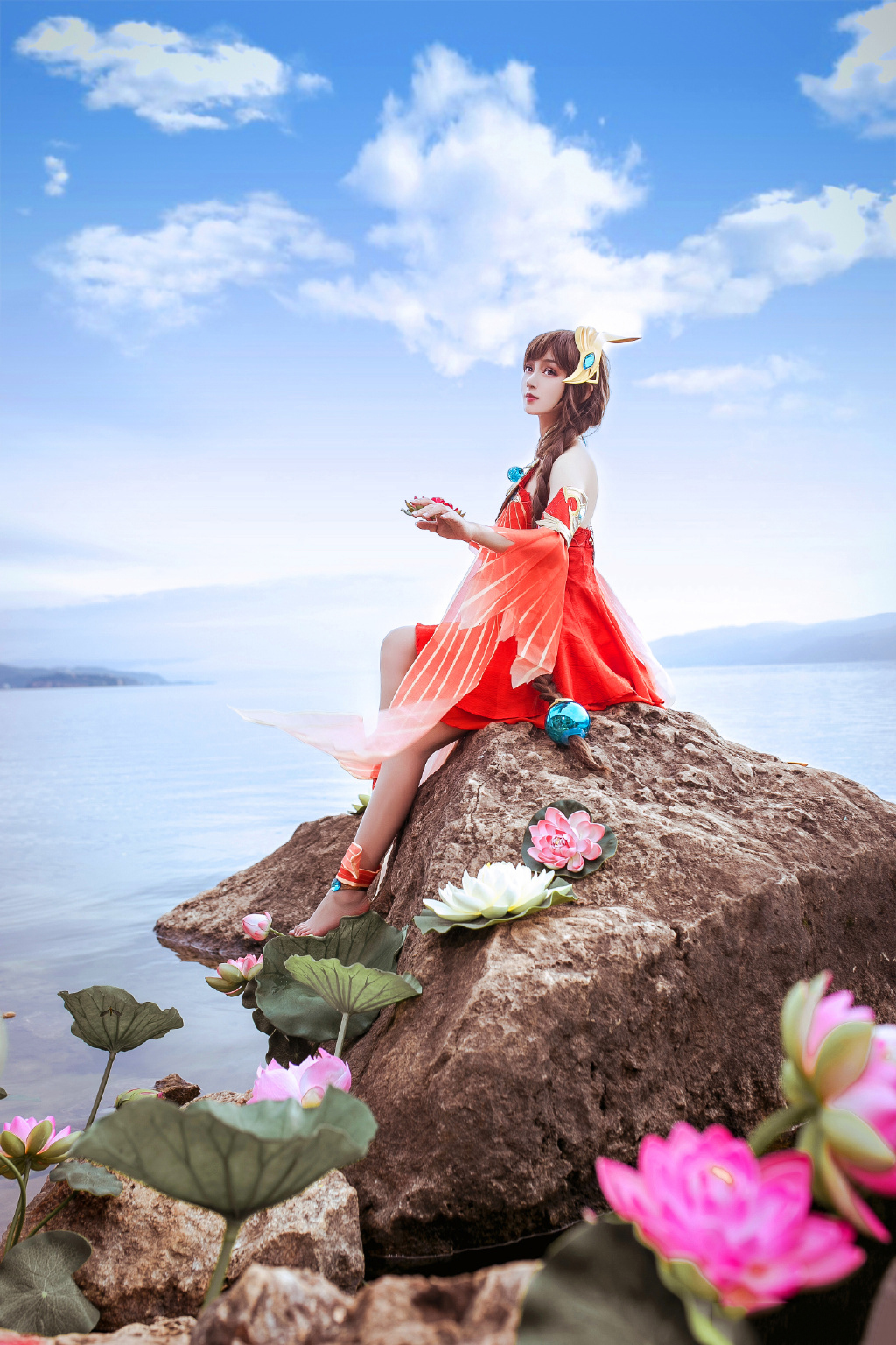 王者荣耀大乔cosplay高清写真__凤凰网