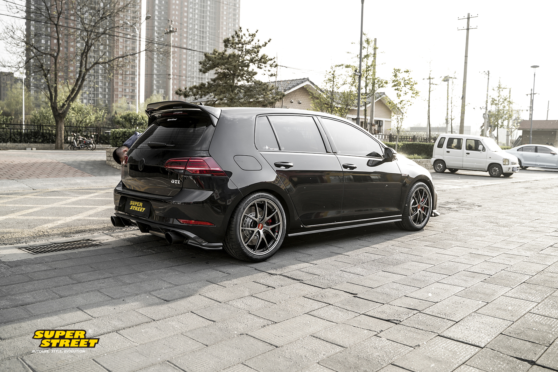 superstreet改装日记-高尔夫7.5gti改装bbs ri-a锻造轮毂