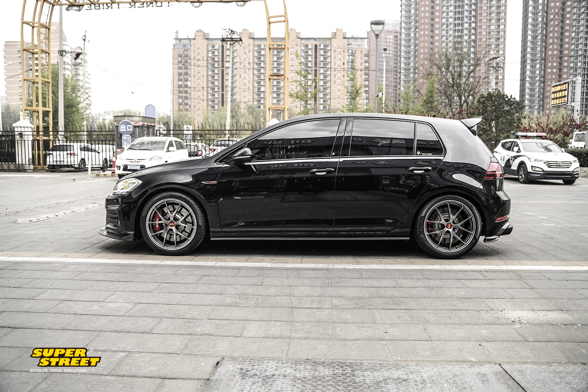 superstreet改装日记-高尔夫7.5gti改装bbs ri-a锻造轮毂