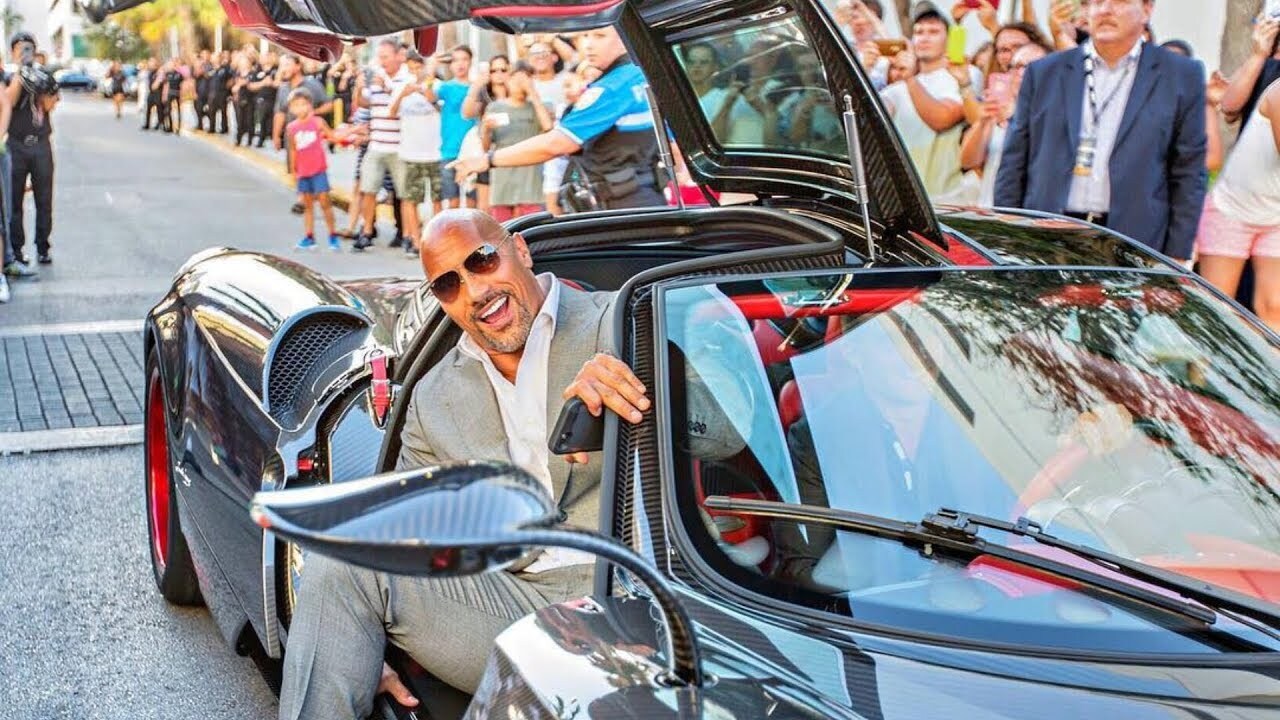 硬汉巨石强森的豪华座驾集