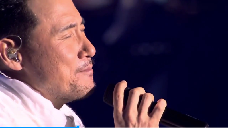 张学友慢慢现场太夸张了兰花指出现的次数代表着这首歌难度