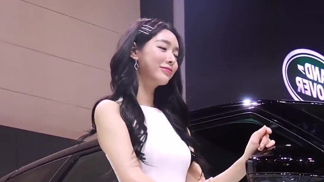 时尚性感美女车模,颜值身材出众小姐姐,就是表情有点强颜欢笑