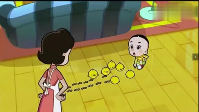 大头儿子小头爸爸大头饲养小鸡,害得围裙妈妈要崩溃