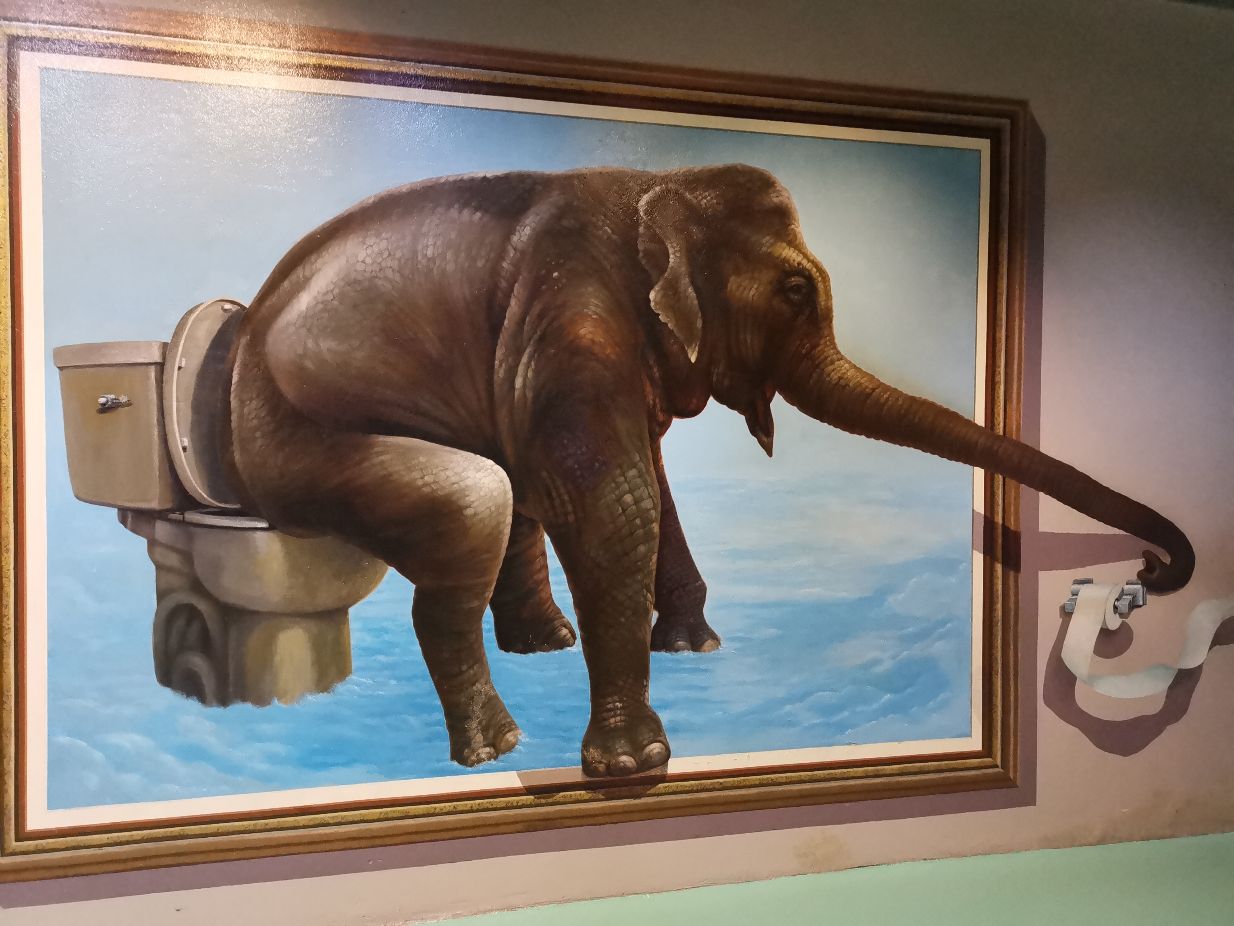 泰国芭提雅3d立体美术馆作品,栩栩如生,令人赞叹……__凤凰网