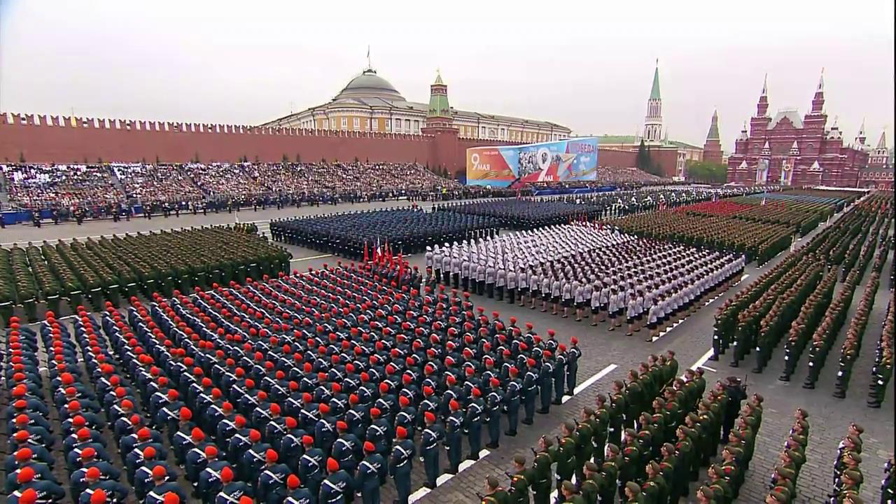 俄罗斯在莫斯科红场举行了胜利日阅兵,纪念卫国战争胜利74周年