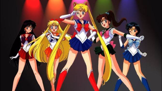 童年经典《美少女战士》变身合集