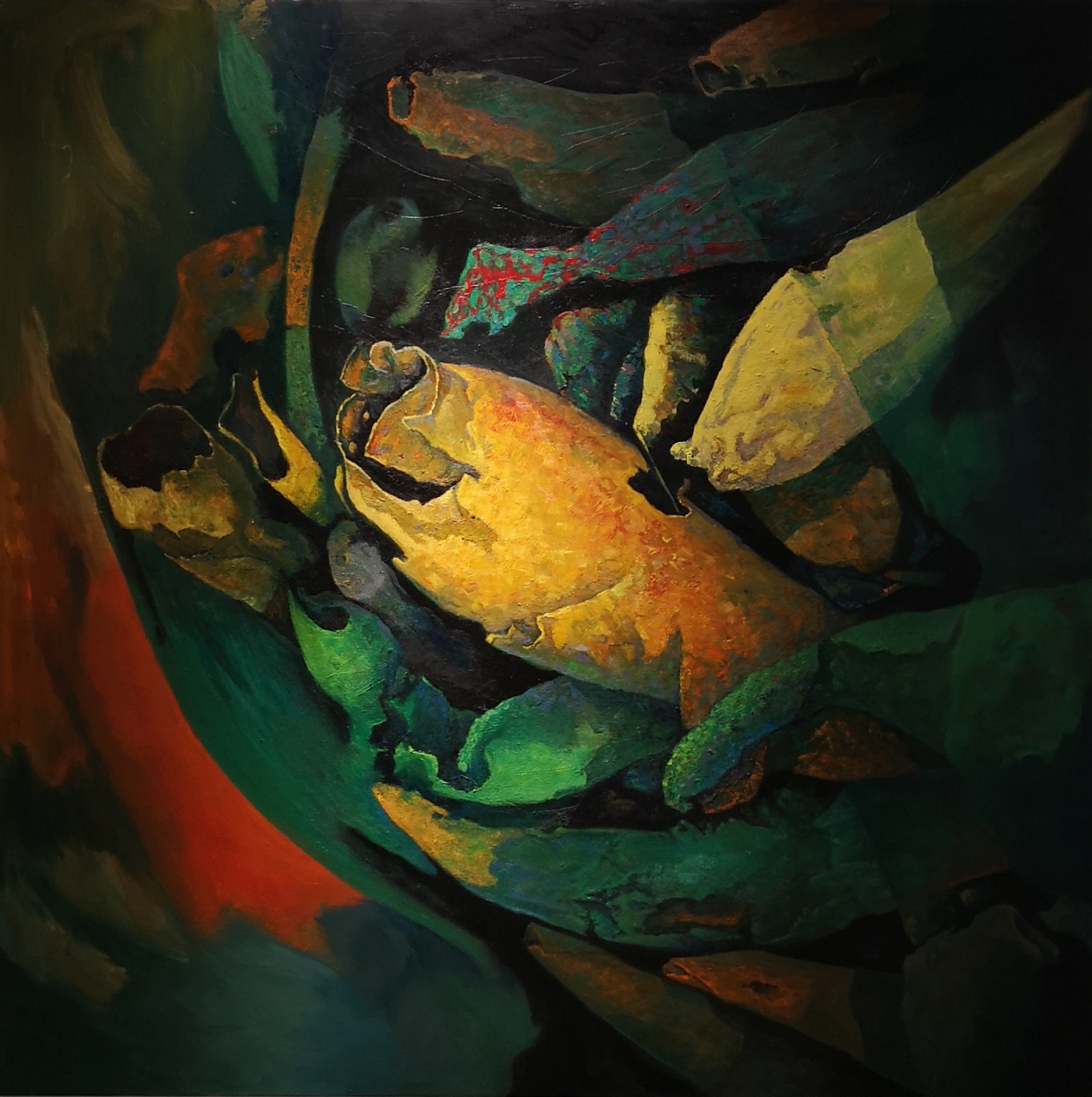 力度首届中国表现主义绘画作品巡回展苏州站作品精选