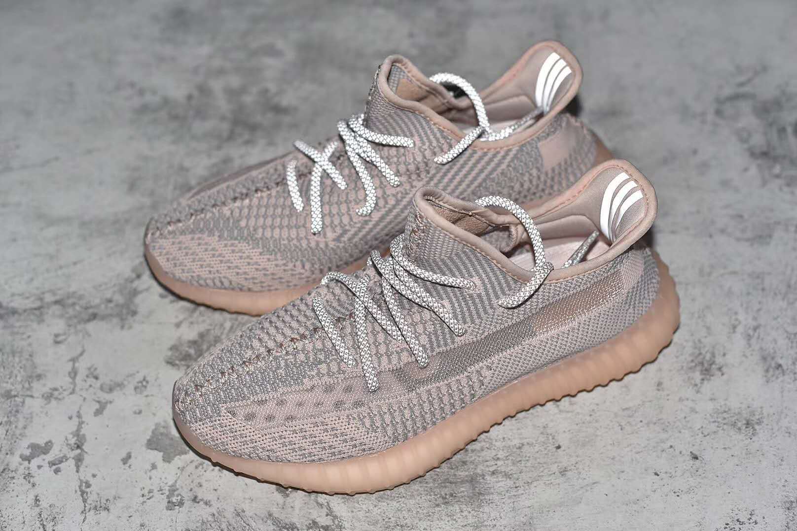 yeezy boost 350v2 synth亚洲限定天使开箱测评细节真假对比