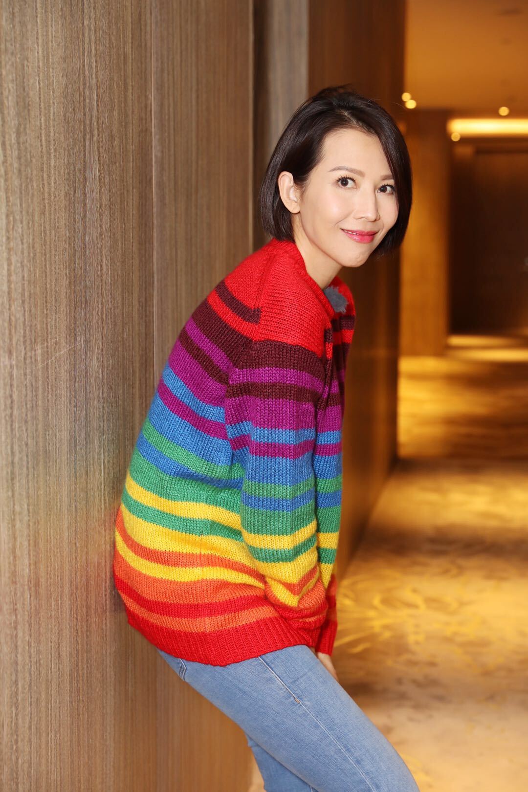 容易在紧张中说出内心深处的话,而蔡少芬在这个环节中情绪起伏极大