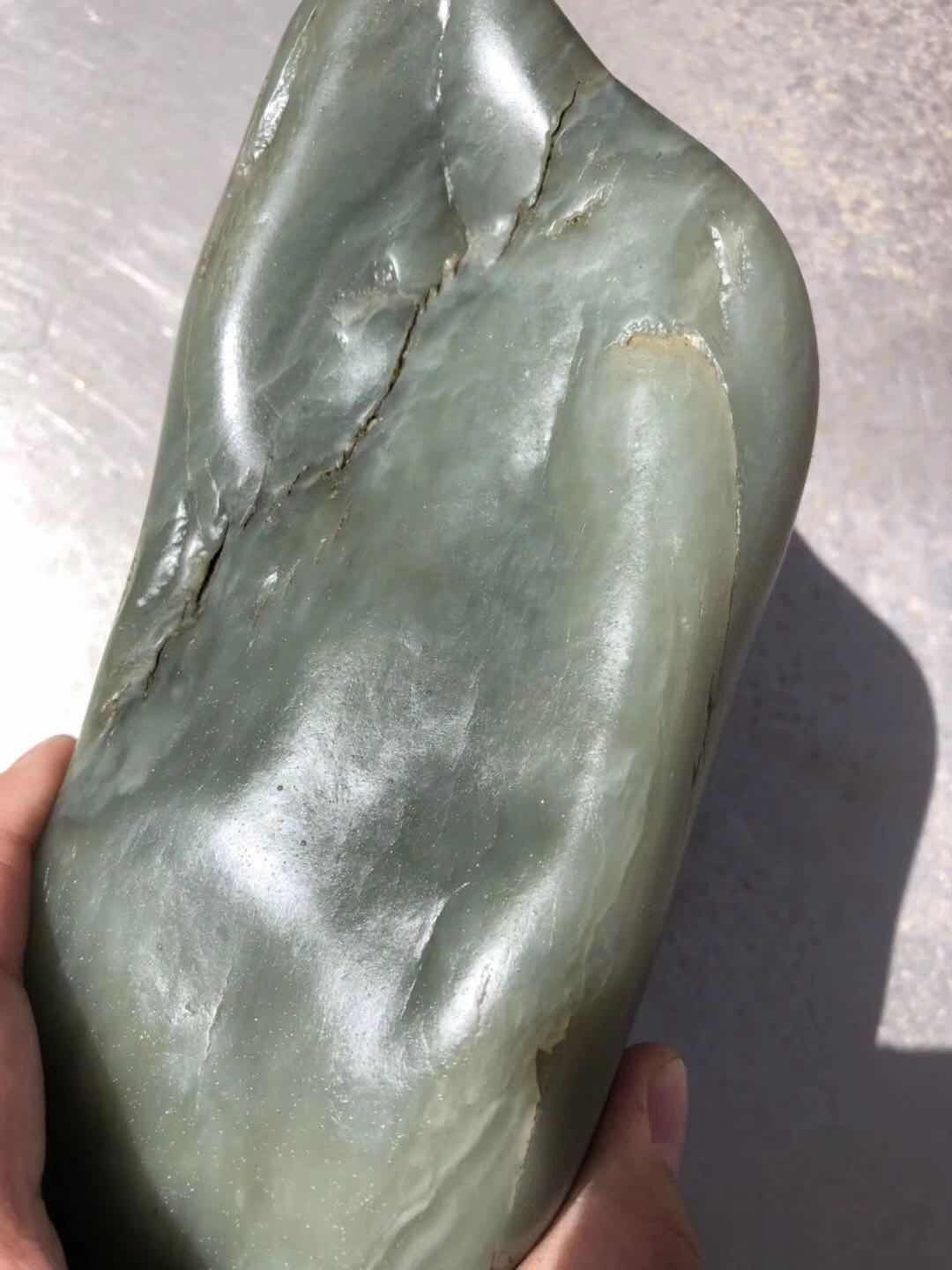 什么是沙枣青?带你认识青玉中的羊脂玉—沙枣青