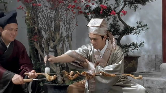 古代版没有什么事是一顿烤肉解决不了的