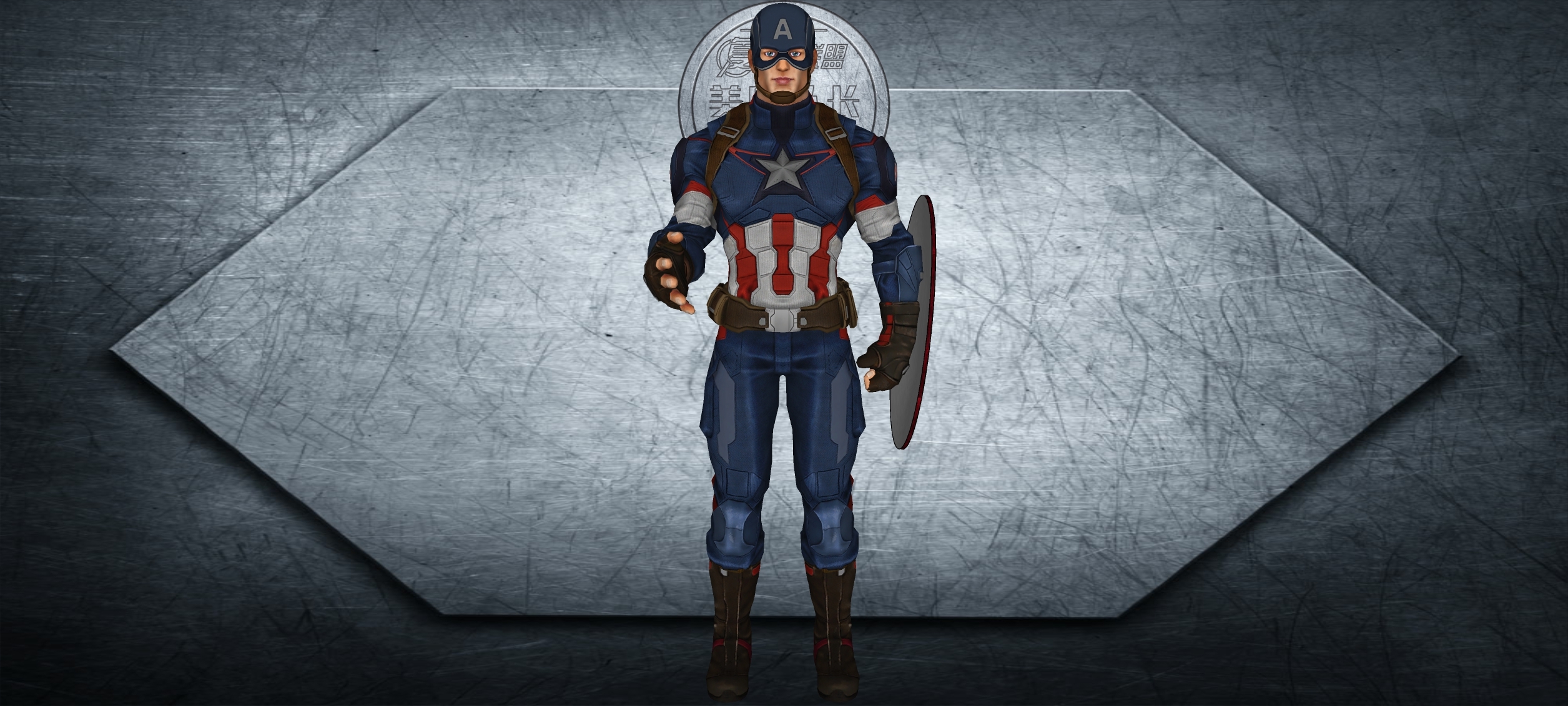 美国队长人物造型设计鉴赏