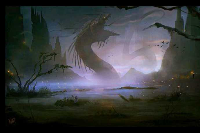 神话中可以弑神的五个怪兽,排名第一的张嘴吃掉了众神之王