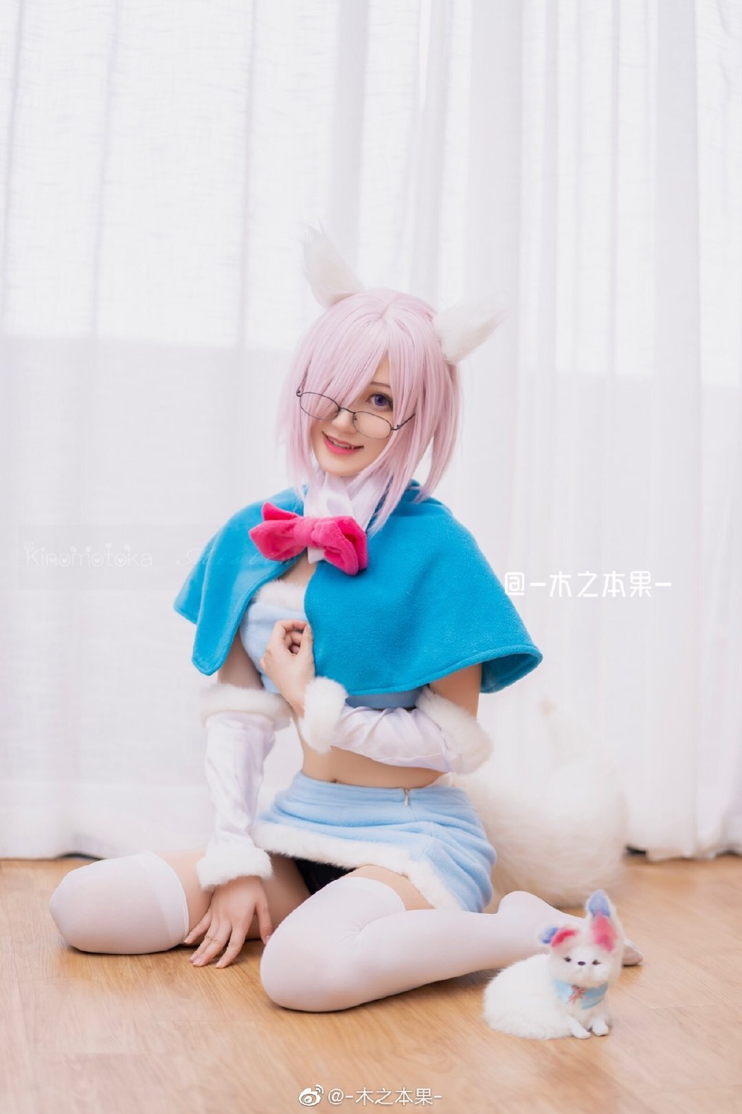 绝美cos正片,性感腿控福利玛修魅惑cosplay欣赏