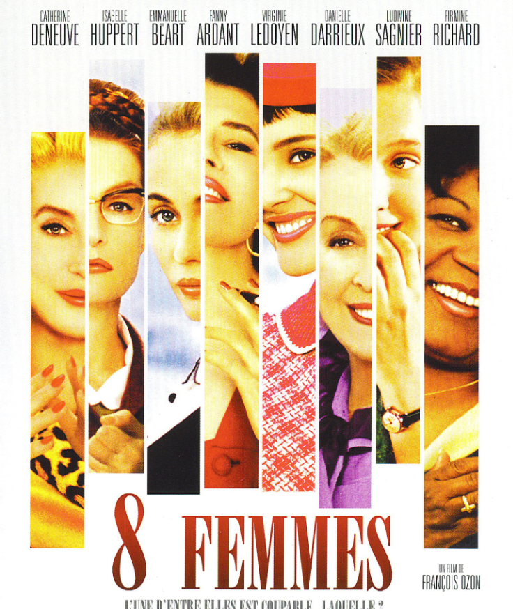 一个男人与8个女人之间关系错综复杂的法国悬疑推理片——《八美图》