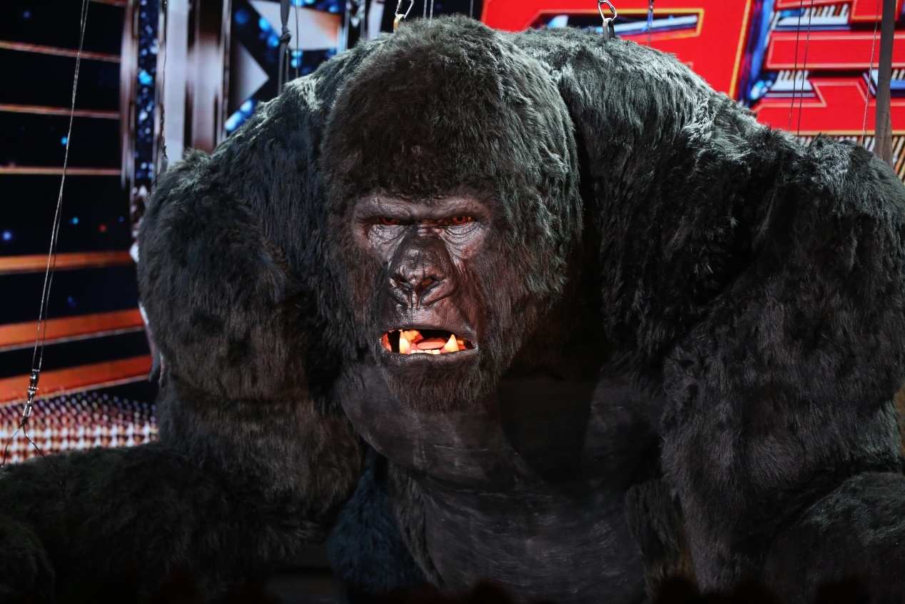 硬核技术还原亚洲巨猿,五星爆灯《百变达人》颠覆视觉想象