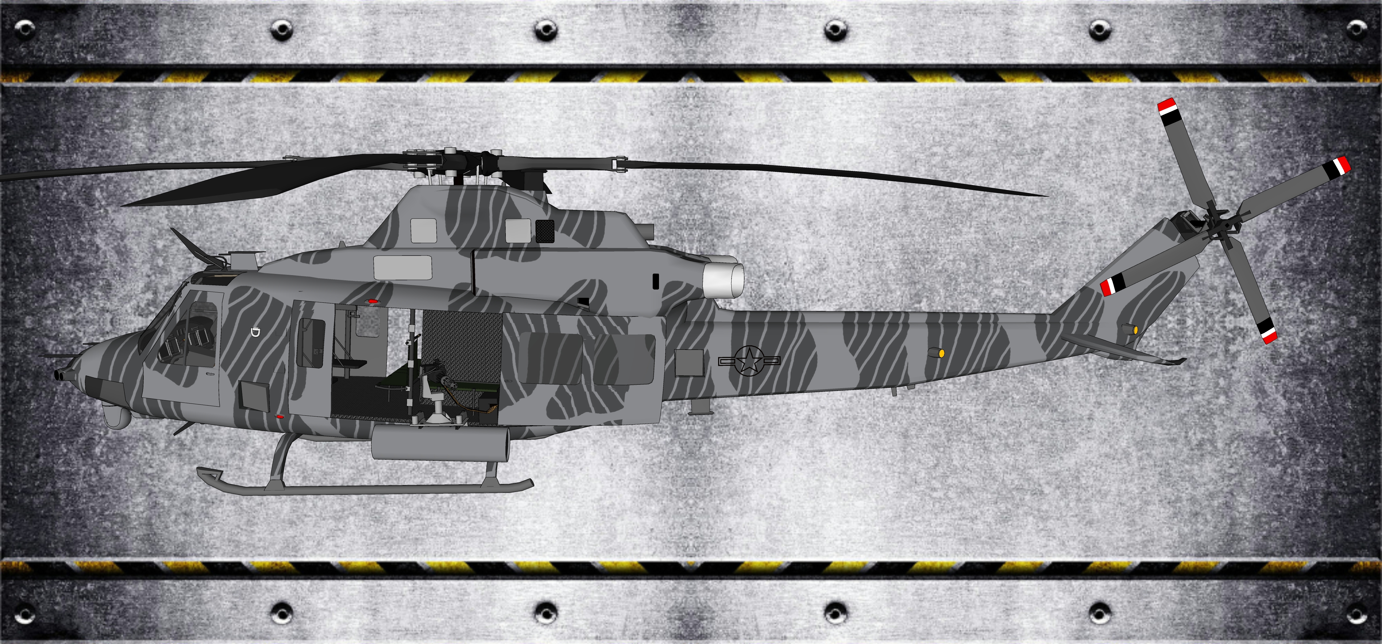 美国uh-1直升机升级改型uh-1y毒液