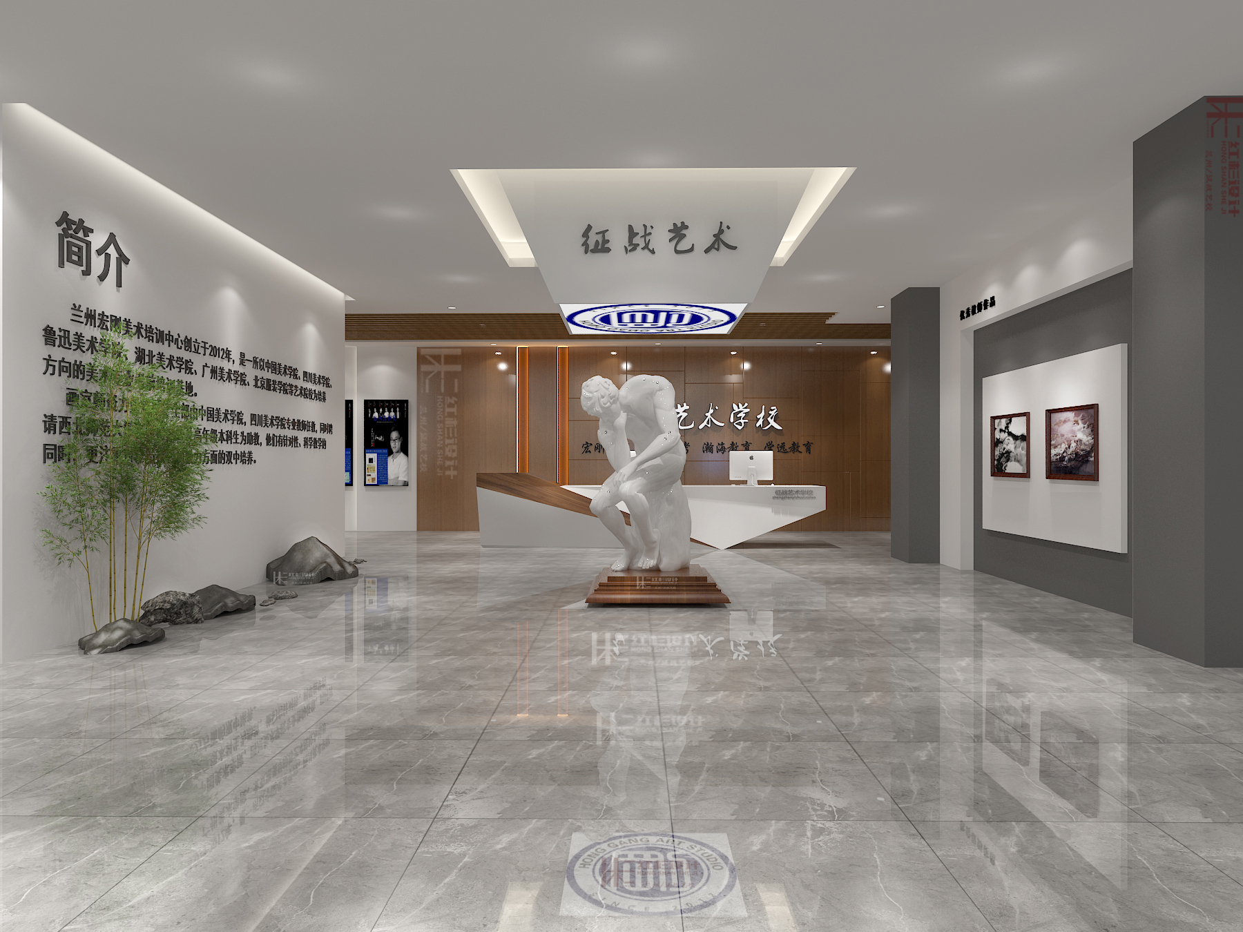 大厅是展示企业形象的重要标杆