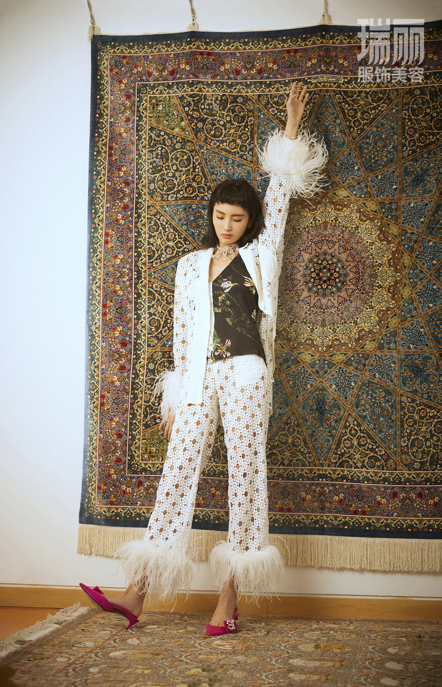 王紫璇解锁中国风大片古典气质显东方魅力