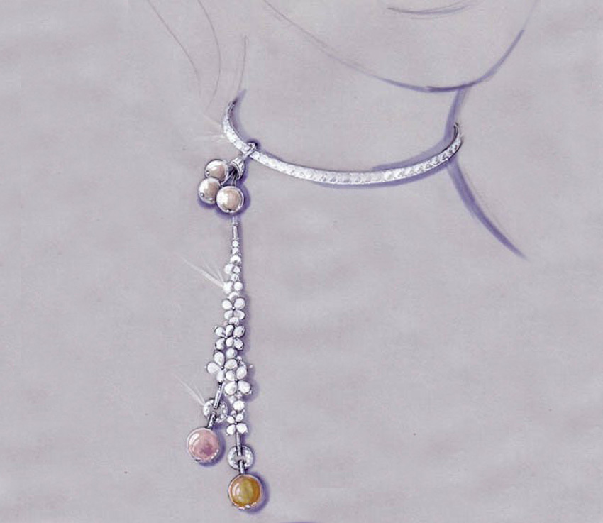 老银坊设计手稿__凤凰网