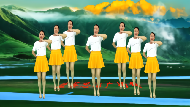 温馨情感广场舞一壶老酒网络热门歌曲舞步编排新颖好看