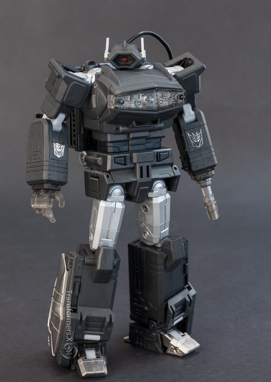 变形金刚动漫人物:霸天虎塞伯坦军事行动指挥官-黑版震荡波