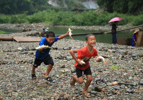 童年欢乐记忆,捕鱼亿趣事