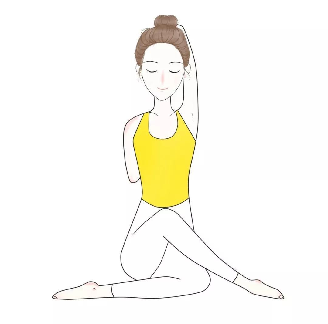 办公室瑜伽||我的肩颈酸痛就靠这一个动作来缓解的!