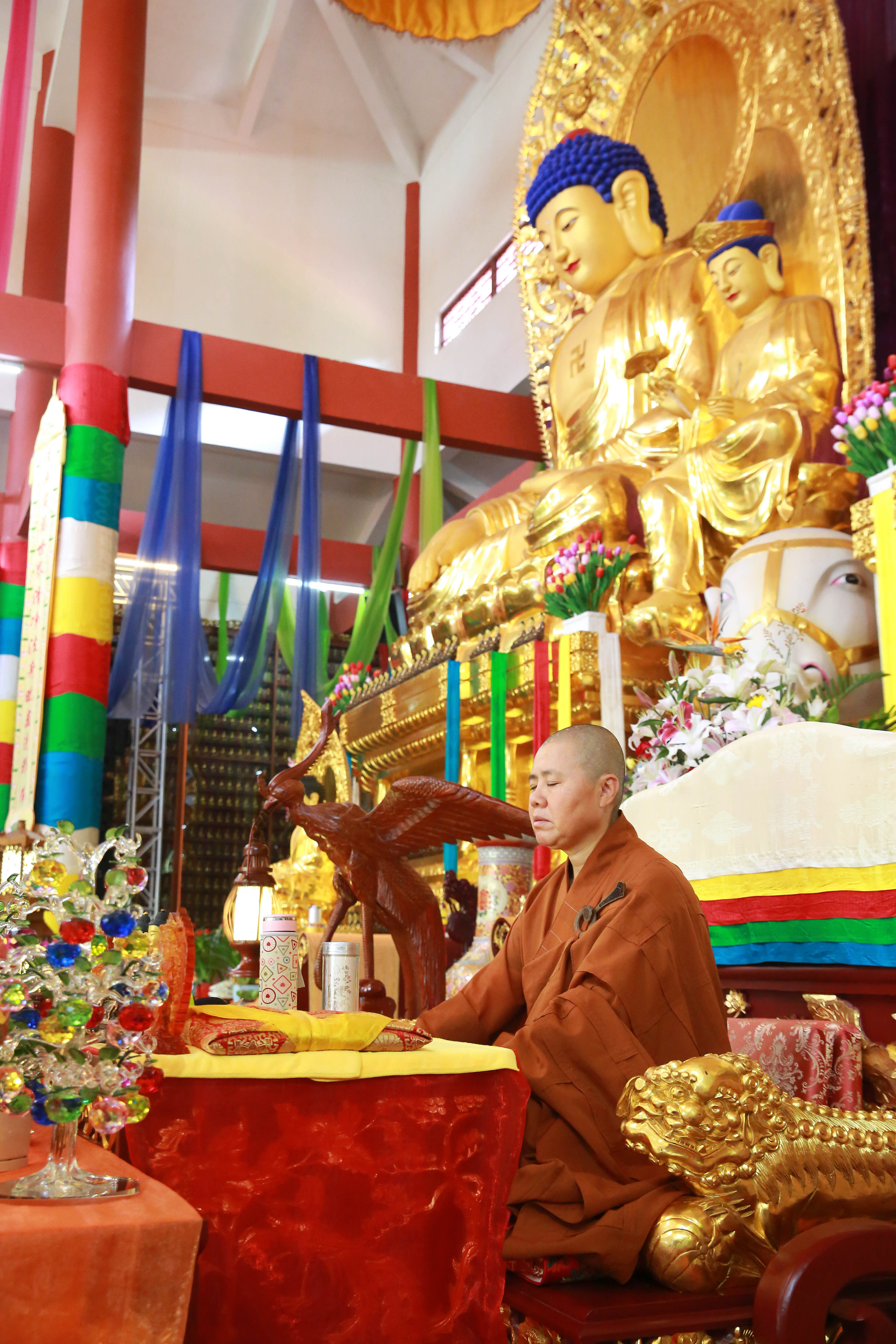 第70届楞严实修法会第6天