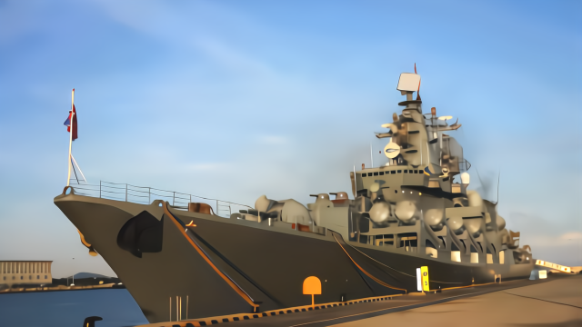 "红警"中无畏战舰的原型 一次发射16枚核弹打击美国航母编队