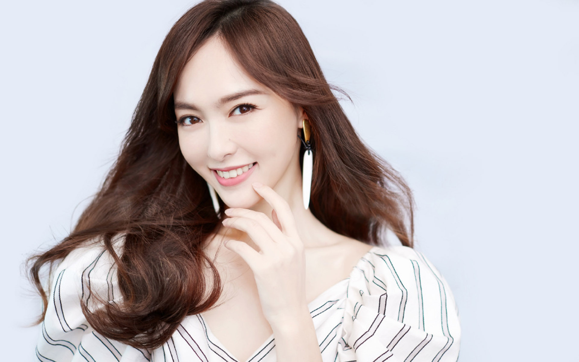 唐嫣精美手机壁纸笑容甜美美丽瞬间美丽亦永久