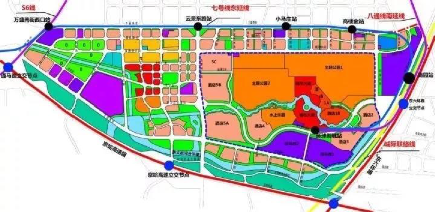 北京环球影城规划二期图片