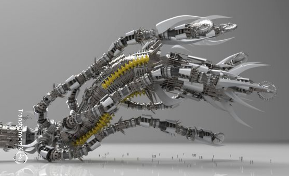 变形金刚动漫人物:狂派霸天虎震荡波的秘密武器-钻地兽