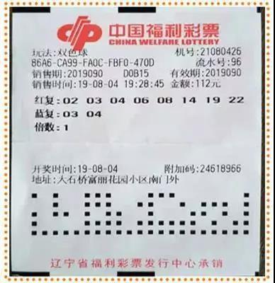 巧投注80后辽宁小伙斩获双色球1033万元